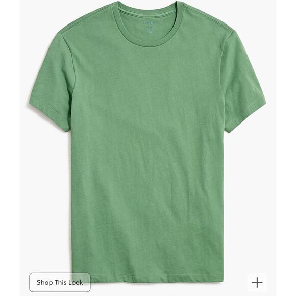 J.Crew Other - NWT J.Crew Cotton Jersey Washed T-Shirt Green Size Small